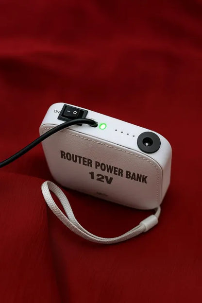 WiFi Router UPS Power Bank 12Volts 4 to 5 Hours Backup 12v 2 AmpereRouter with and without Adapter