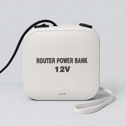 WiFi Router UPS Power Bank 12Volts 4 to 5 Hours Backup 12v 2 AmpereRouter with and without Adapter