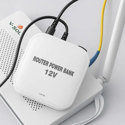 WiFi Router UPS Power Bank 12Volts 4 to 5 Hours Backup 12v 2 AmpereRouter with and without Adapter