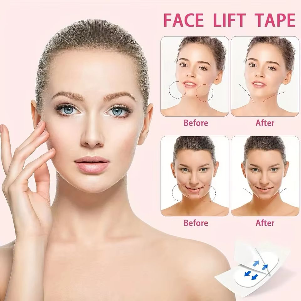 40pcs Invisible Face Lifting Tapes