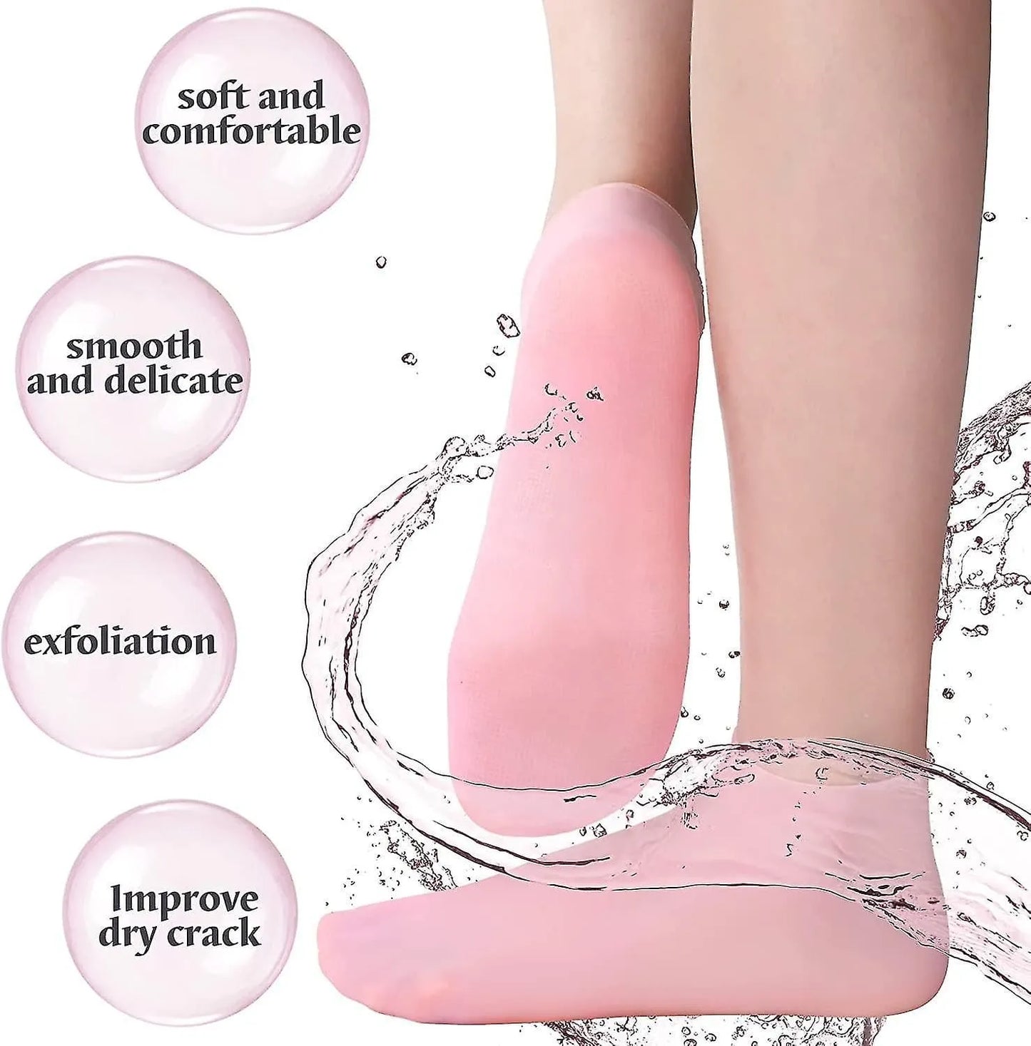 Silicon Moisturizing Socks & Gloves pair for Winter