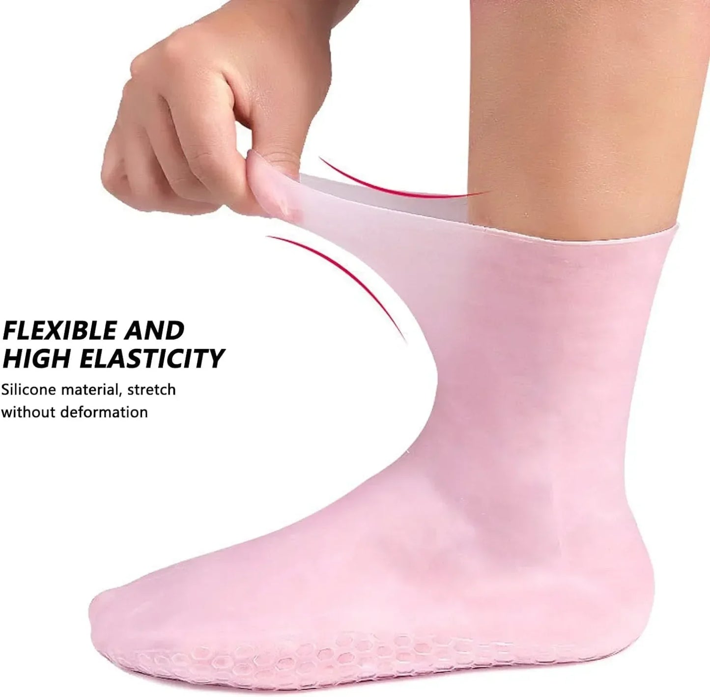 Silicon Moisturizing Socks & Gloves pair for Winter